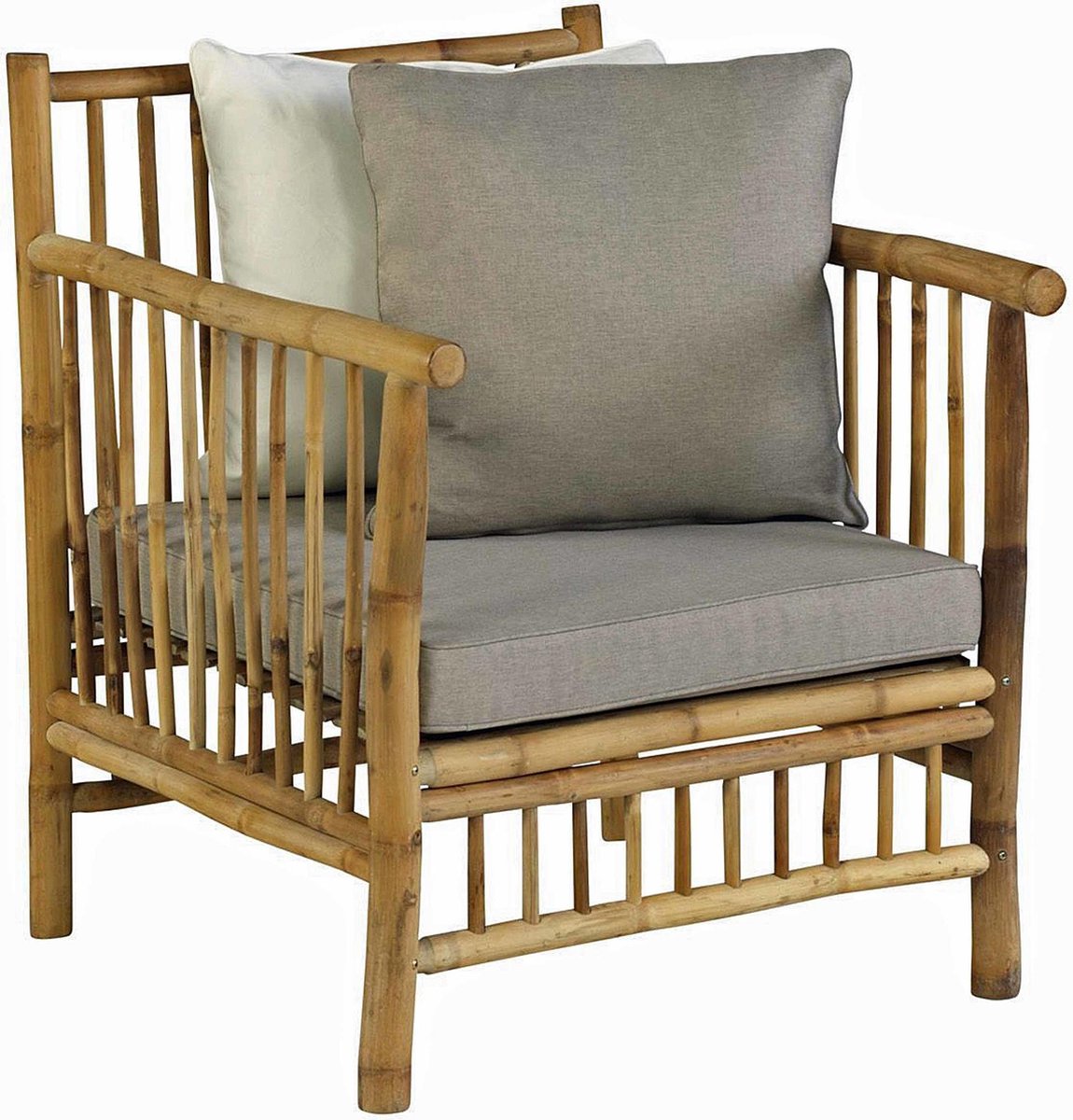 Exotan Bamboo Loungestoel - Bruin