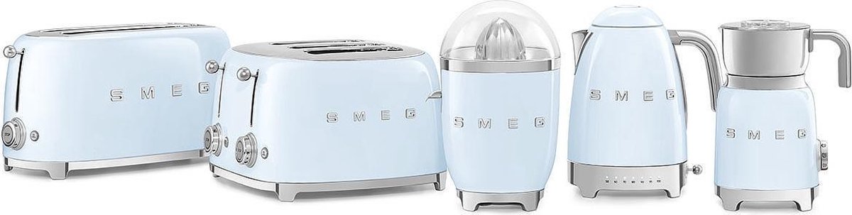 SMEG TSF03PBEU 4x4 Broodrooster - Blauw