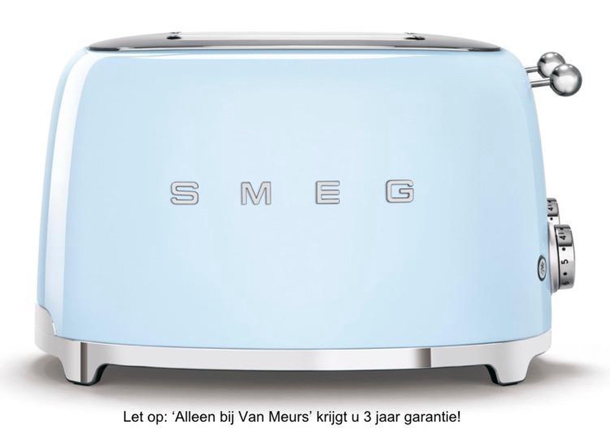 SMEG TSF03PBEU 4x4 Broodrooster - Blauw