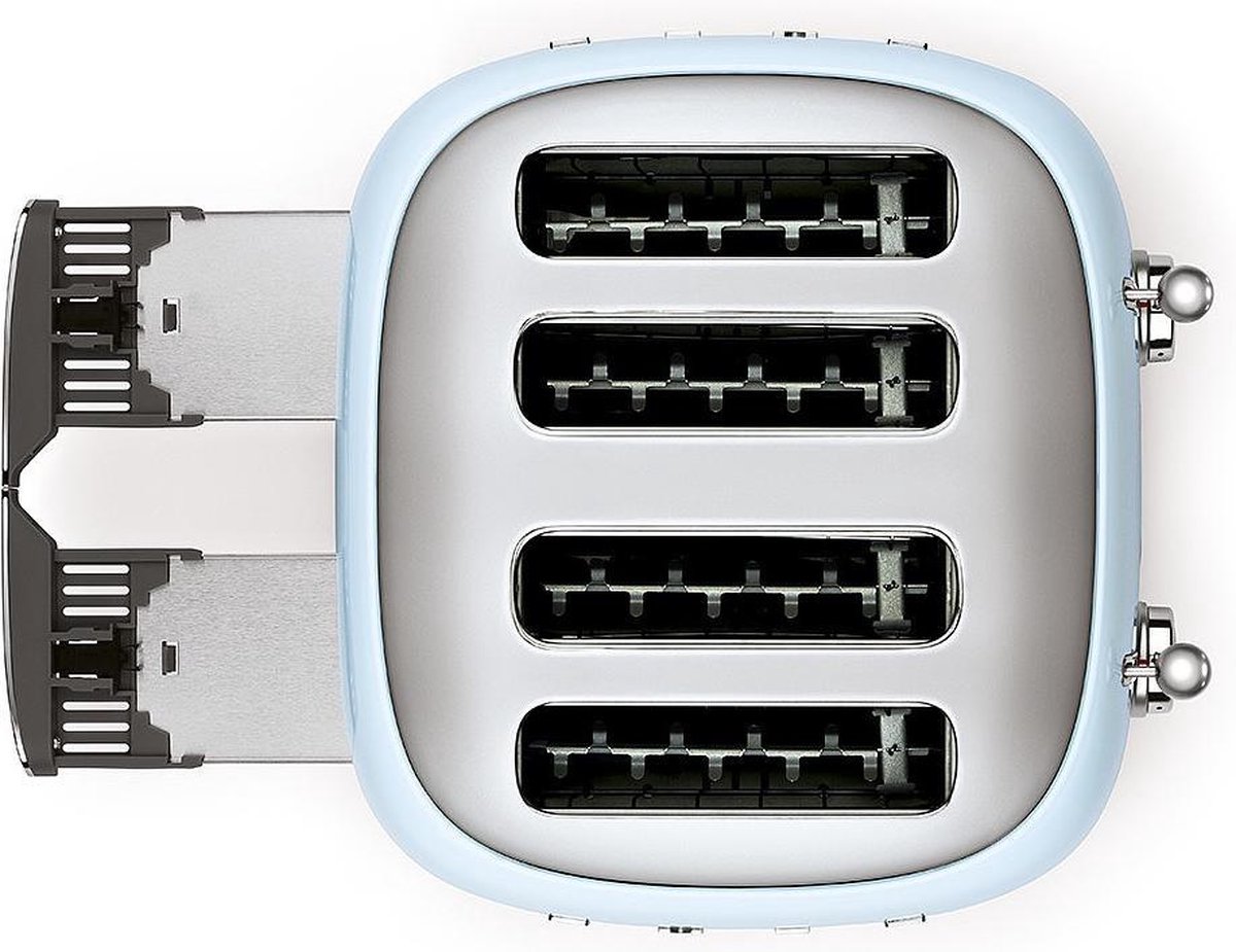 SMEG TSF03PBEU 4x4 Broodrooster - Blauw