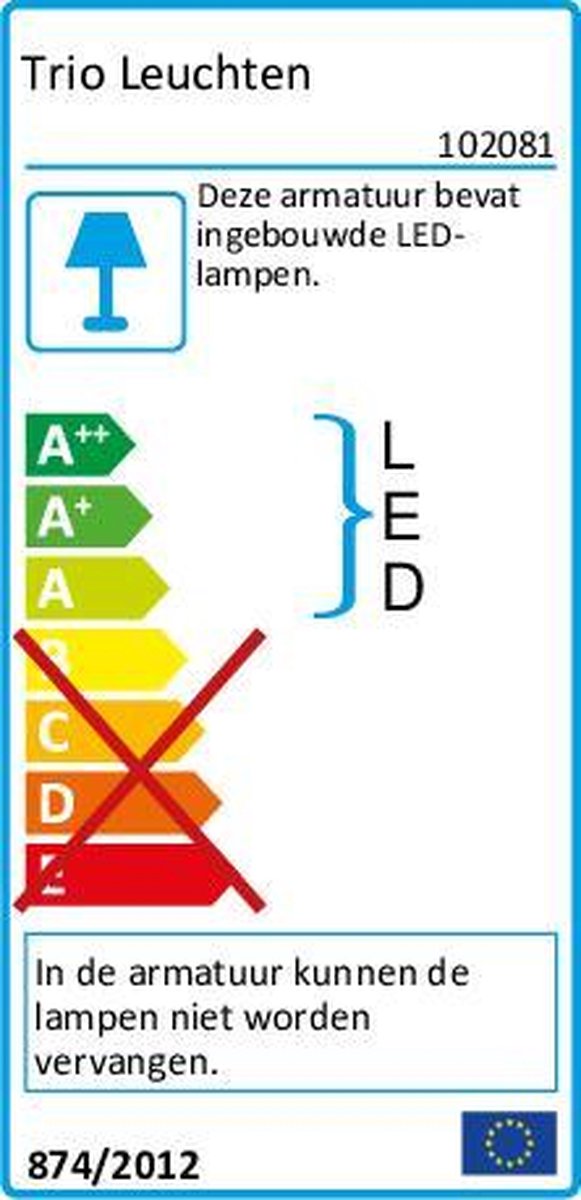 Reality TRIO Camillus Plafondlamp Ø 40 cm - Zwart