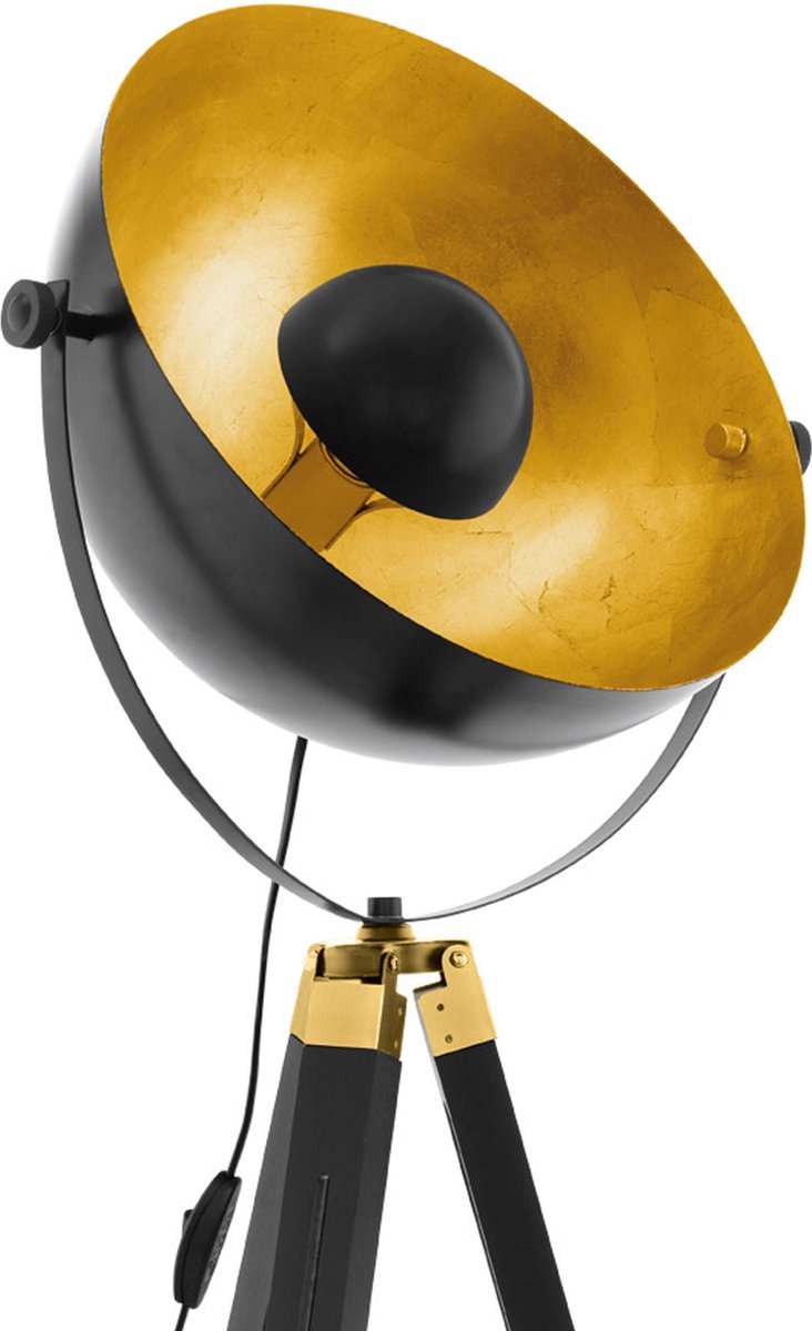 EGLO Covaleda Vloerlamp - Zwart