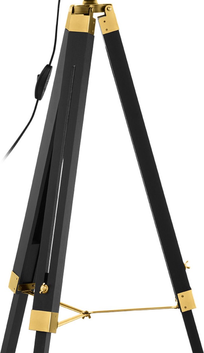 EGLO Covaleda Vloerlamp - Zwart