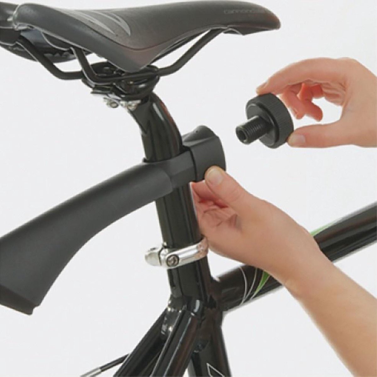 Polisport Spatbord Achter Crosscountry 26-29 Inch - Zwart