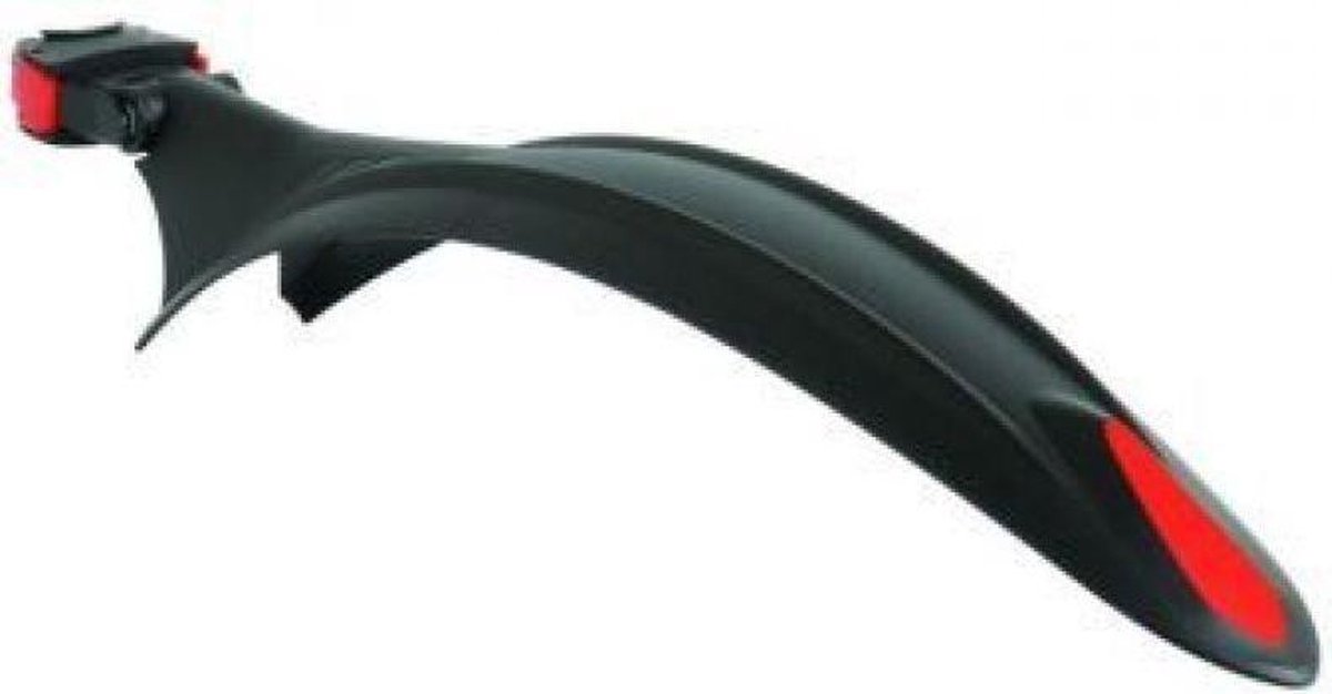 Polisport Spatbord Achter Crosscountry Kunststof 26-29 Inch - Zwart