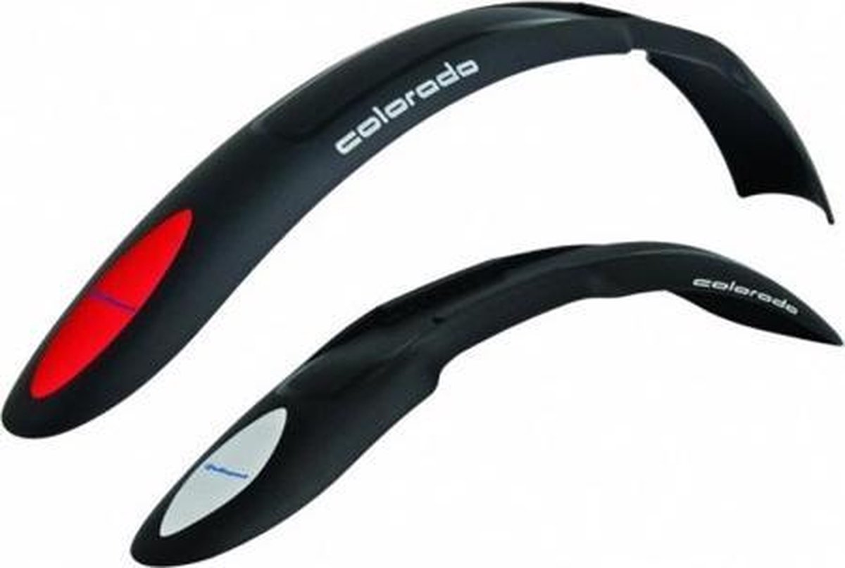 Polisport Spatbord Set Colorado Kunststof 26 Inch - Zwart