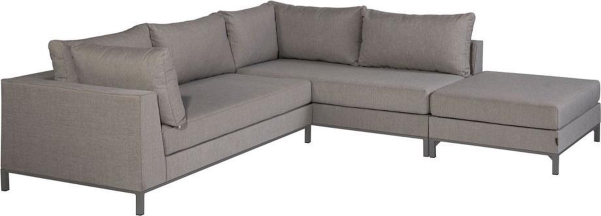 Exotan Sicilië loungeset rechts - taupe - Bruin