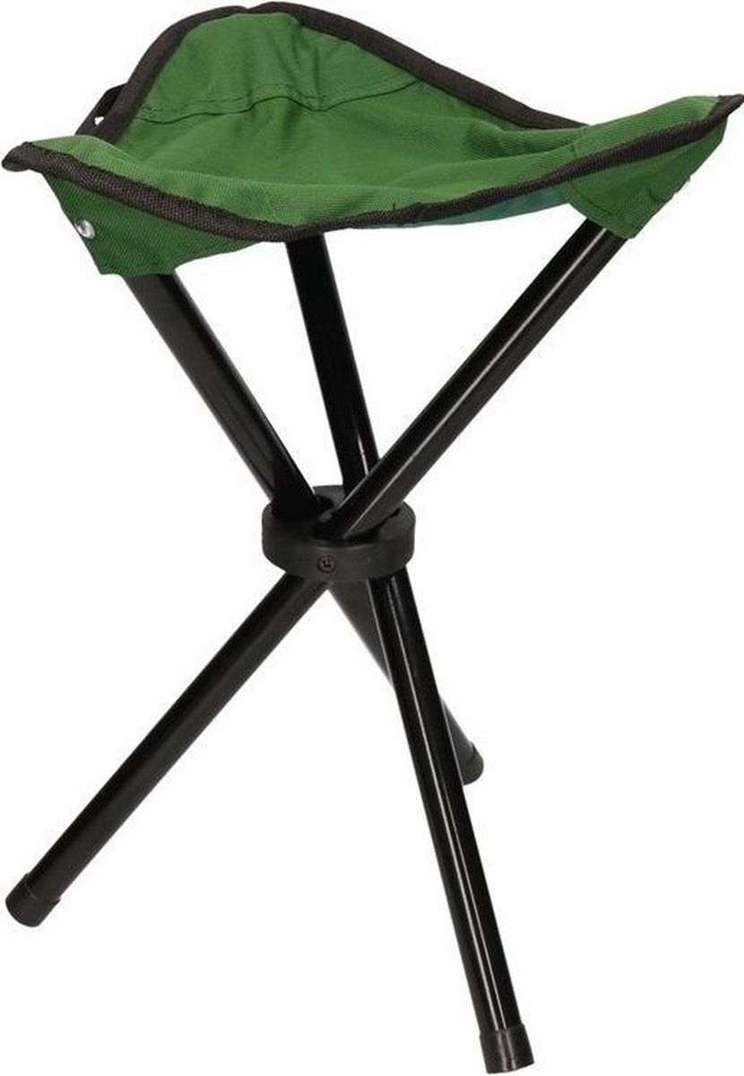 Ben Tools e Opvouwbare Campingkruk/visserskruk - 38 Cm - Kampeerspullen - Camping Benodigdheden - Groen