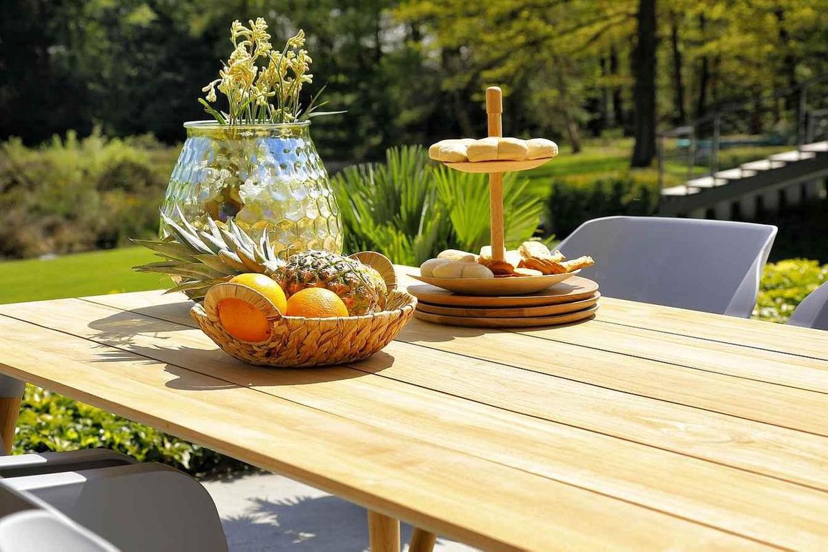 Hartman Sophie Studio Teak Tuintafel 240 x 100 cm - Bruin