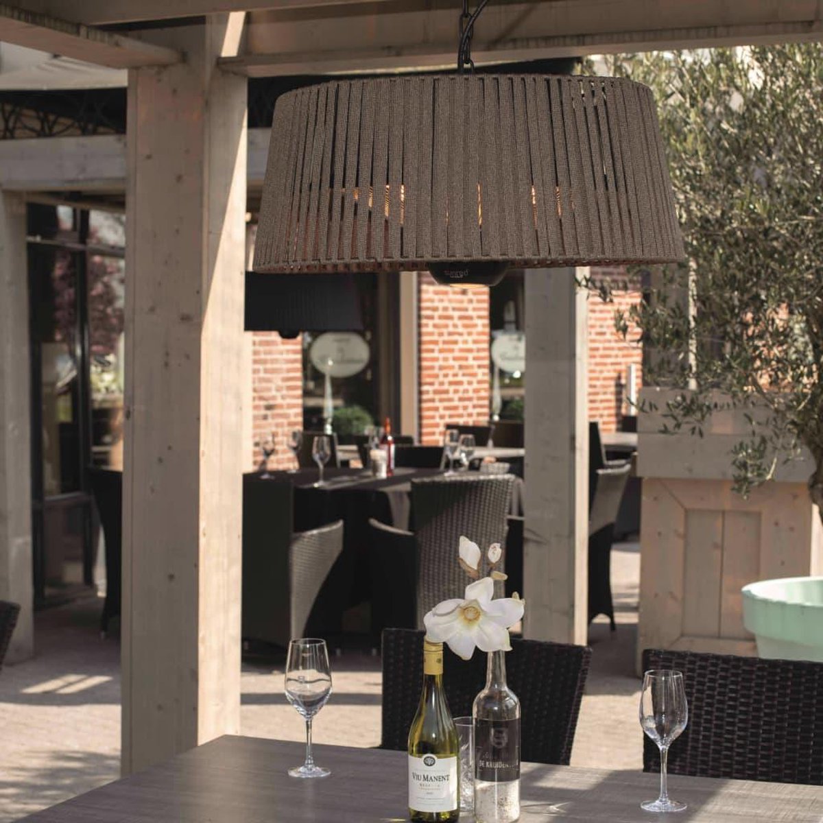 SunRed Artix Corda 1800 Terrasverwarmer - Bruin