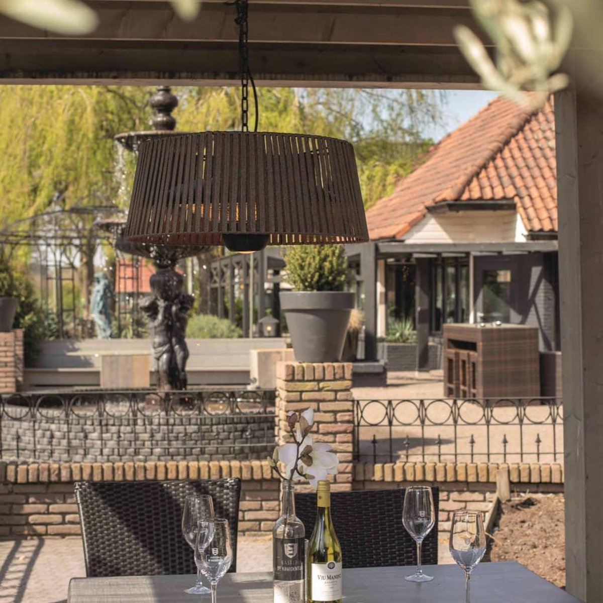 SunRed Artix Corda 1800 Terrasverwarmer - Bruin