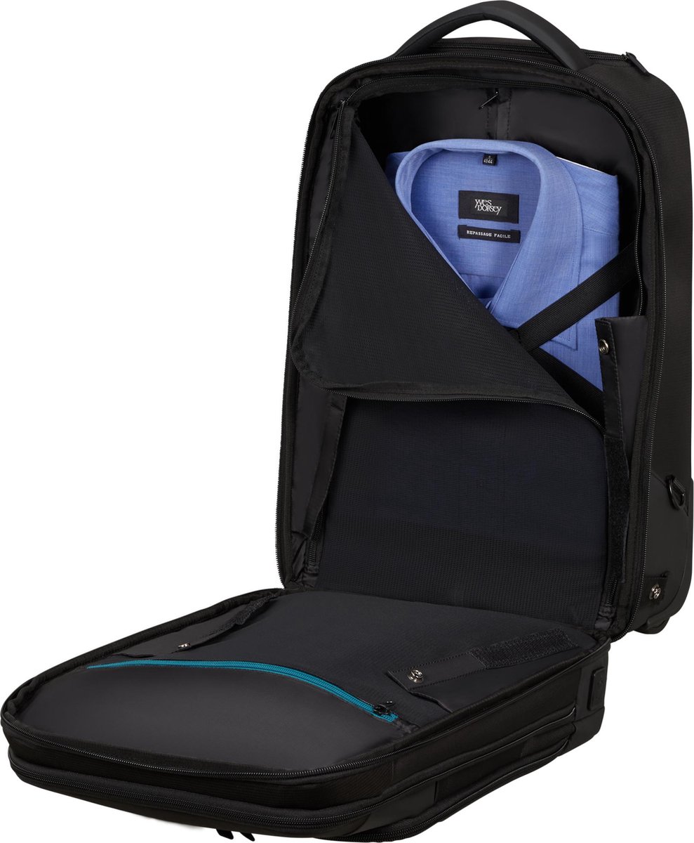 Samsonite 135073-1041 Mysight Rugzak - Wieltjes - Trolley - 17.3 inch - - Zwart