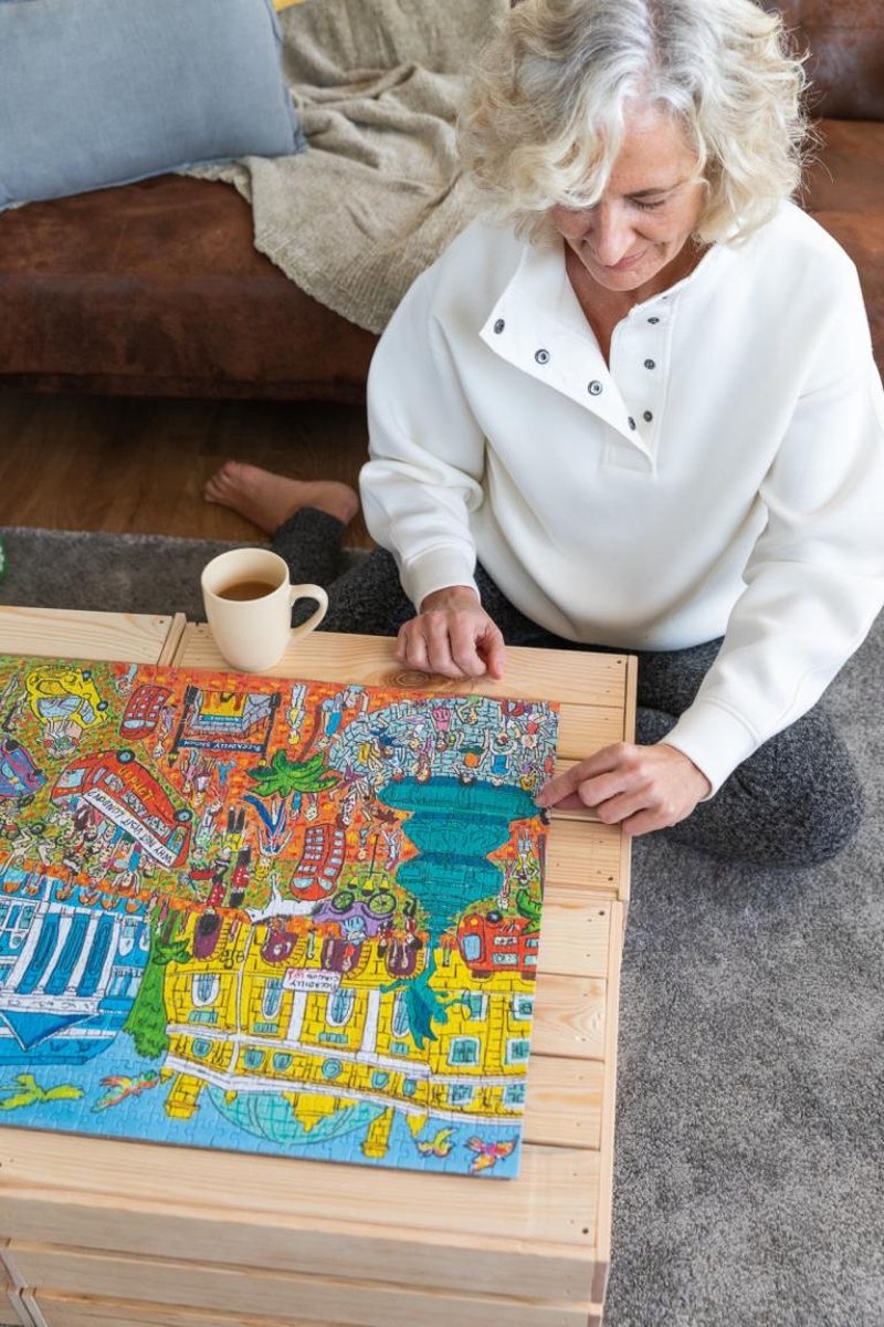 Jumbo Legpuzzel Anton Pieck: Living Room Entertainment 1000 Stukjes