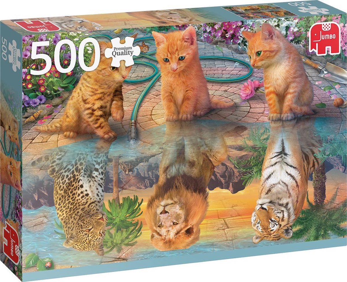 Jumbo Legpuzzel Een Kattendroom 500 Stukjes