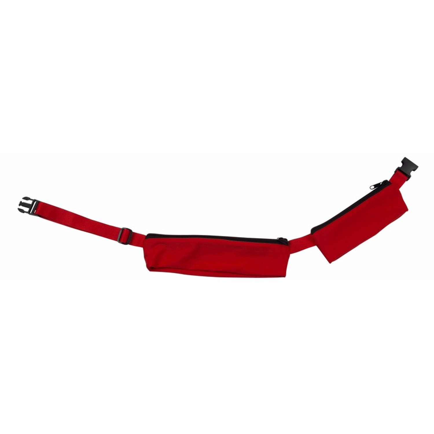 Rode Reis Heuptas Met 2 Vakjes 80-107 Cm - Rood