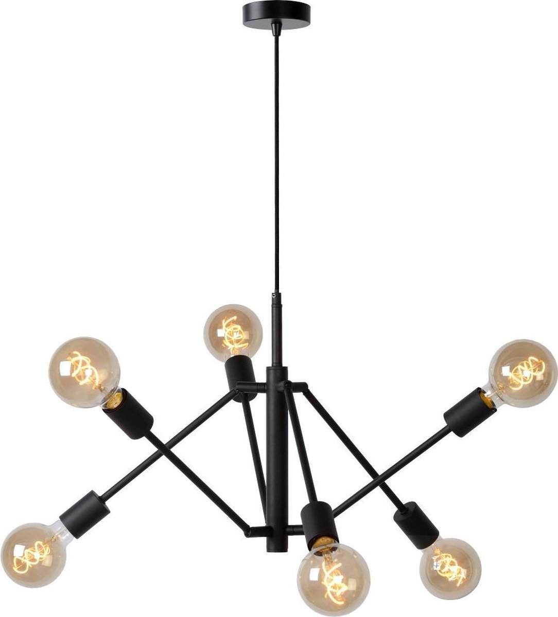 Lucide Lester Hanglamp - Zwart