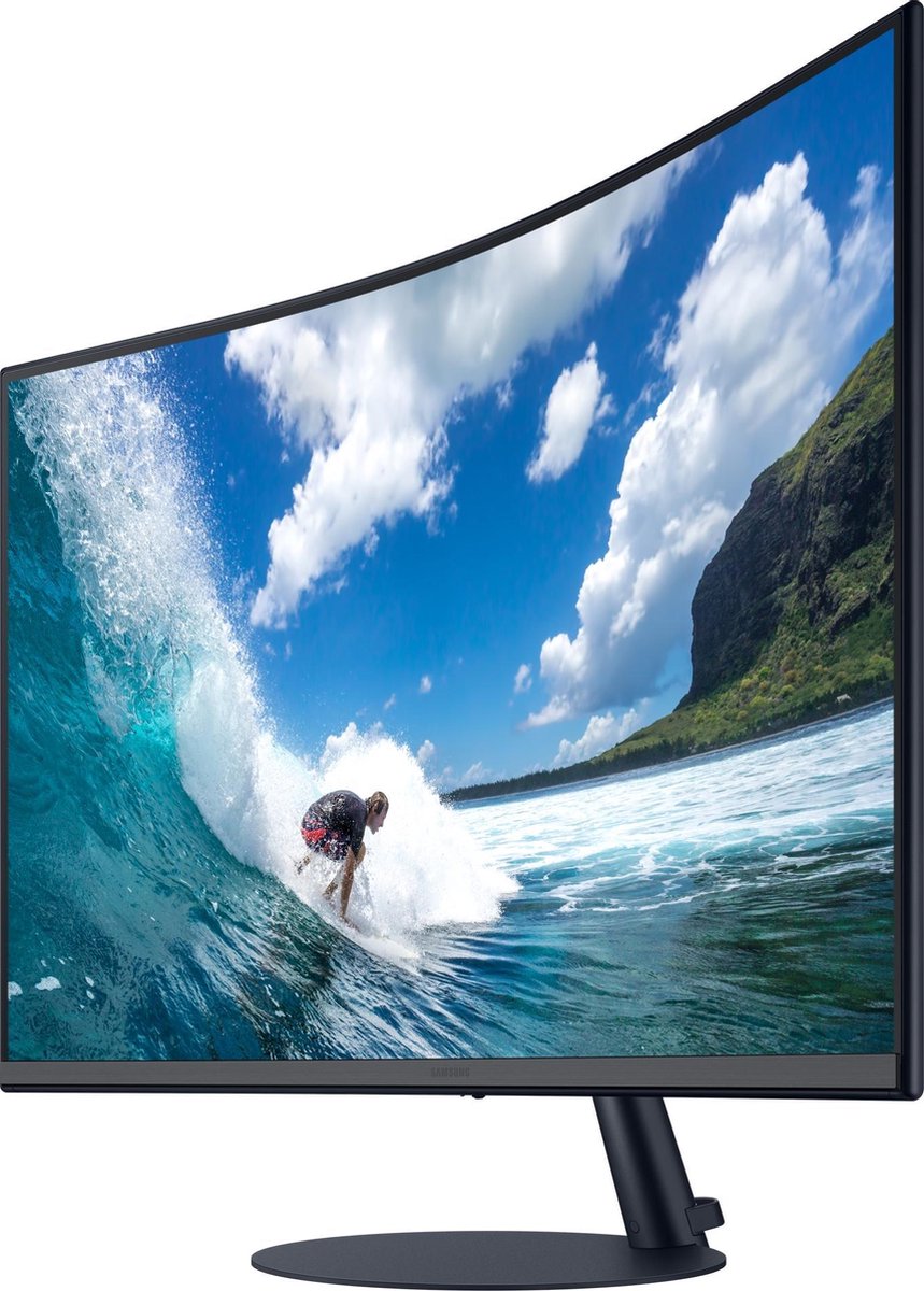 Samsung C27T550FD 27i/1920x1080/VA/C/75Hz - Zwart