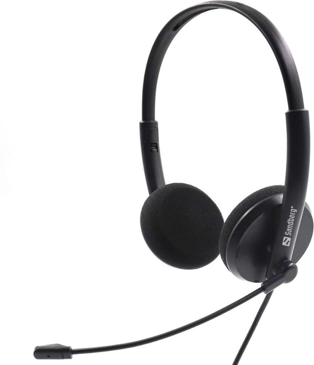 Sandberg 325-41 headset 3,5mm-connector - Zwart