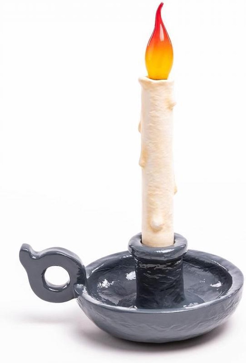 Seletti Bugia Blow Tafellamp Draadloos USB - Grijs