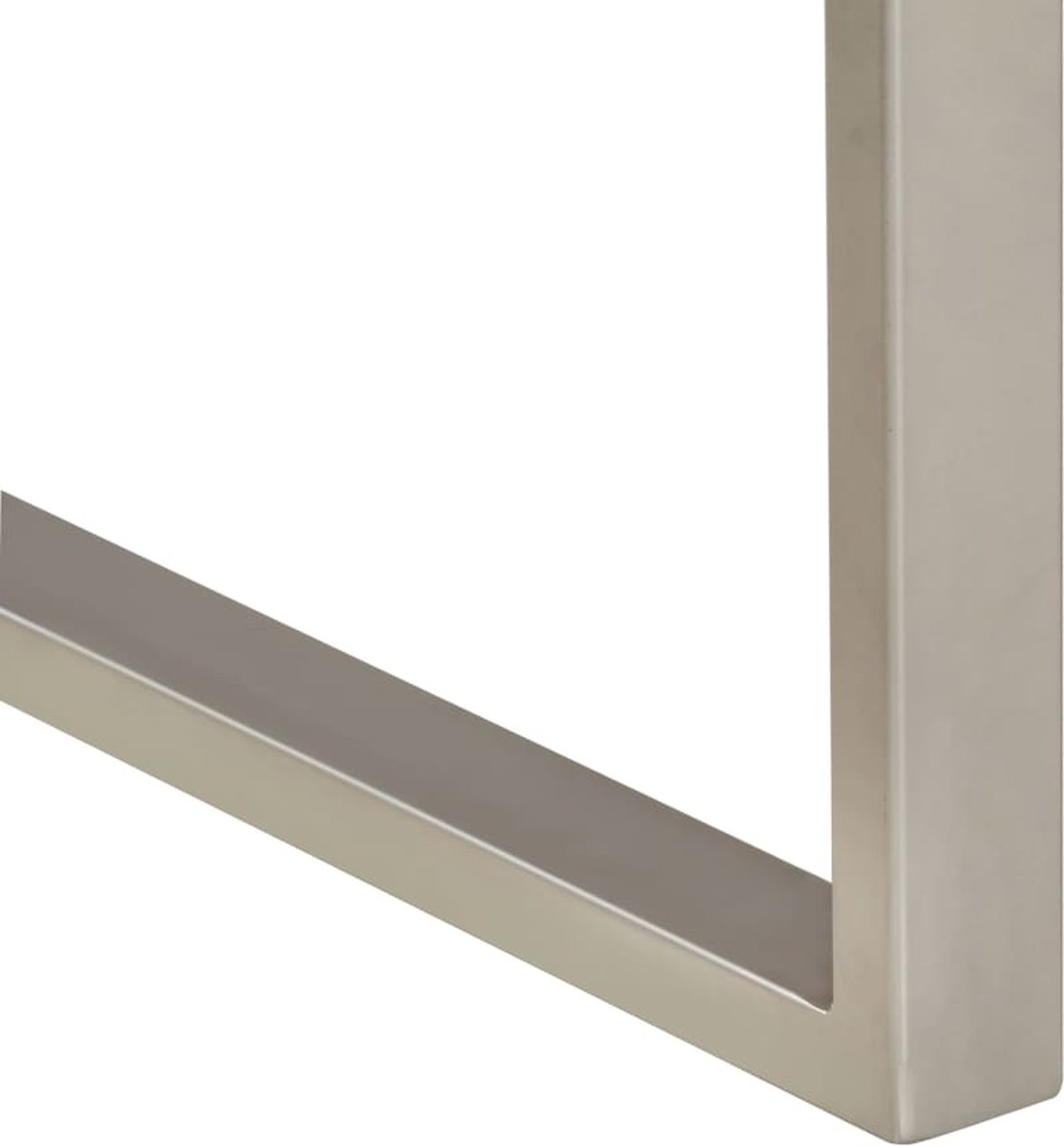 Vidaxl Eettafel 140x70x76 Cm Massief Acaciahout - Bruin