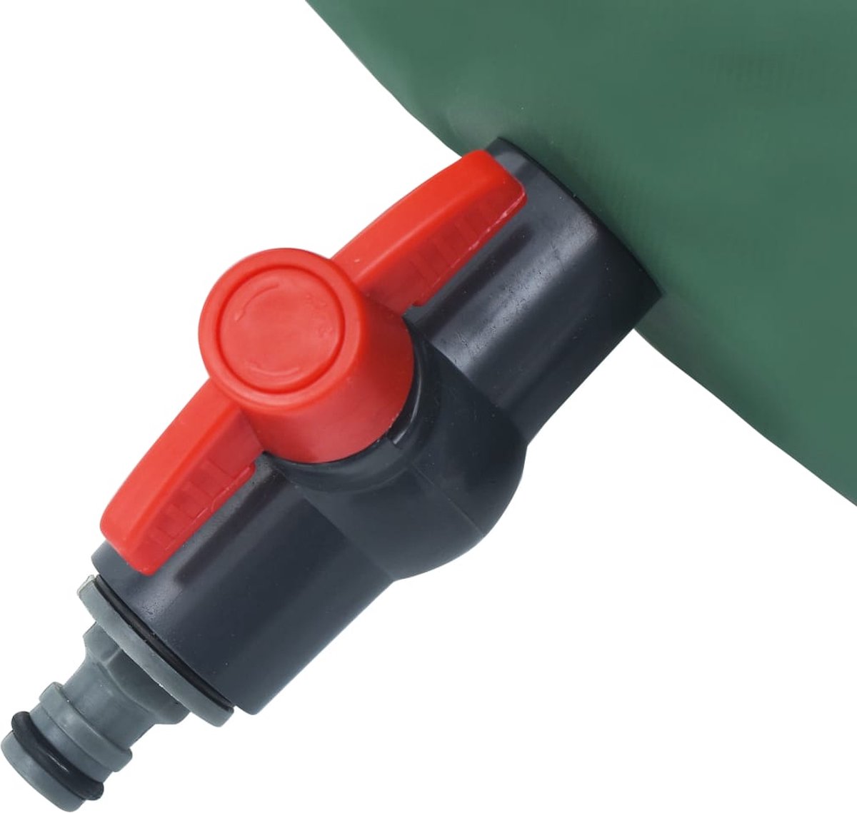 Vidaxl Regenton Inklapbaar Met Tap 1250 - Groen