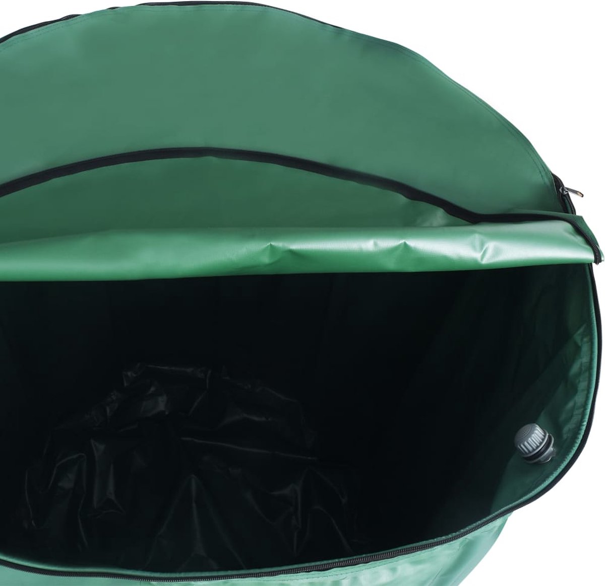 Vidaxl Regenton Inklapbaar Met Tap 1500 L - Groen