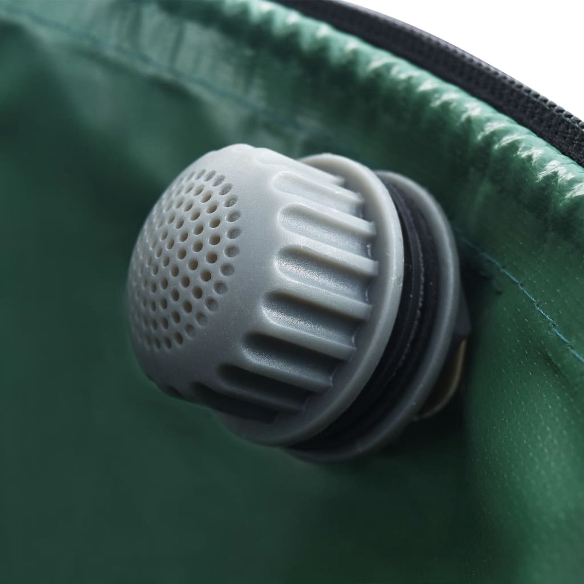 Vidaxl Regenton Inklapbaar Met Tap 1500 L - Groen