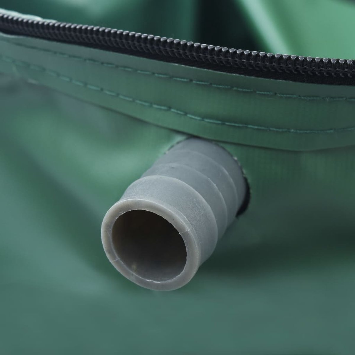 Vidaxl Regenton Inklapbaar Met Tap 1500 L - Groen