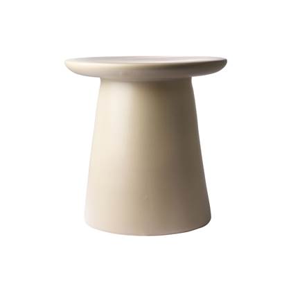 HKliving Earthenware Bijzettafel - Beige