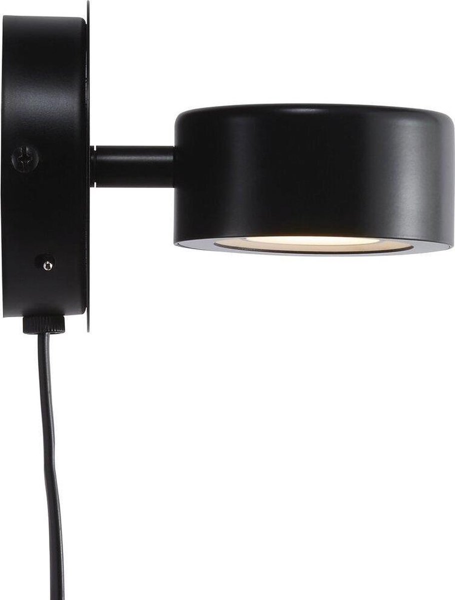 Nordlux Clyde Wandlamp LED 3-Step Dim - Zwart