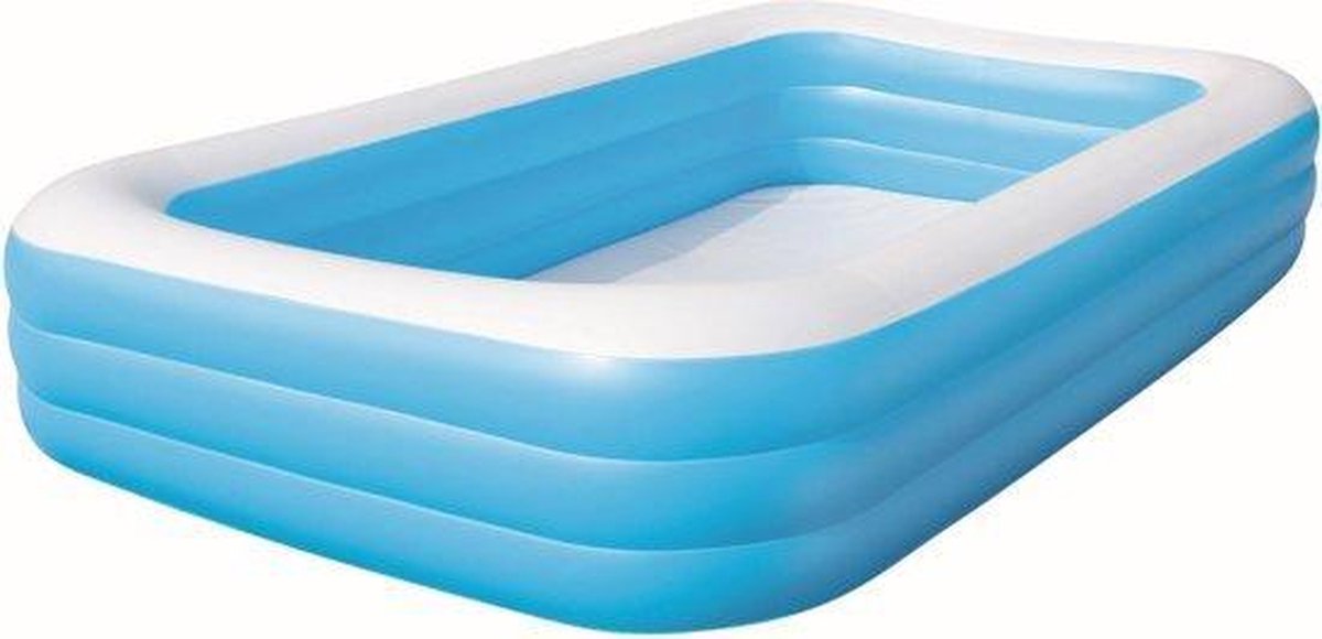 Bestway Familiezwembad - Type 54009 - 305x183x56cm - Opblaasbaar - Blauw