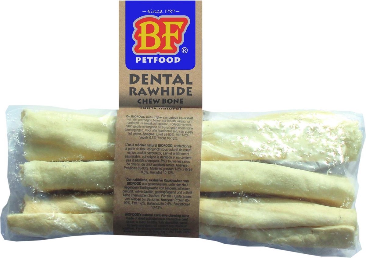 Biofood Dental Rol - Hondensnacks - Rund ca. 75 g 3 stuks