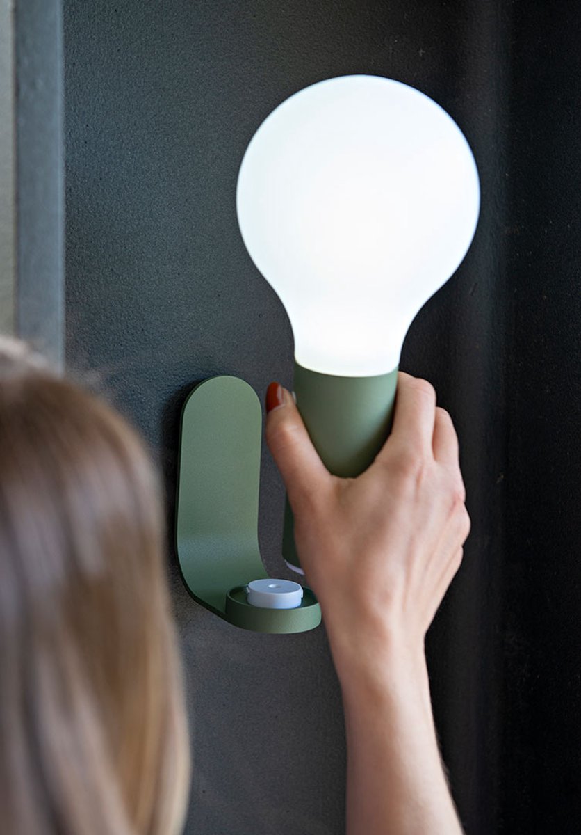 Fermob Aplo LED Tafellamp - Bruin