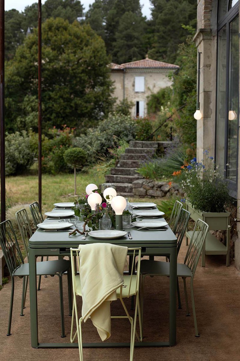 Fermob Aplo LED Tafellamp - Bruin