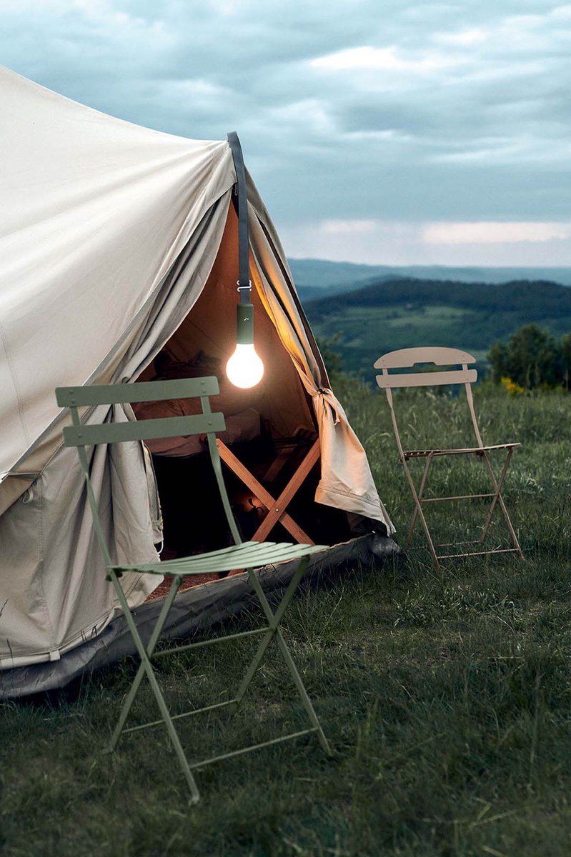 Fermob Aplo LED Tafellamp - Bruin