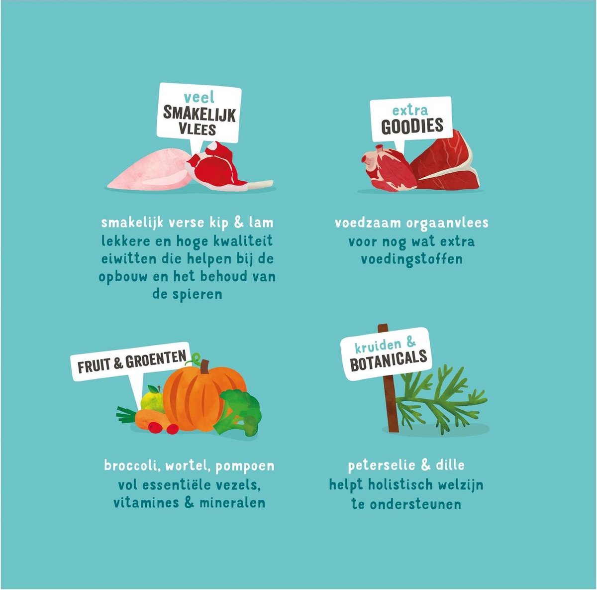 Edgard&Cooper Kuipjes Multipack Adult Chicken Lamb - Hondenvoer - Kip Lam 4x300 g