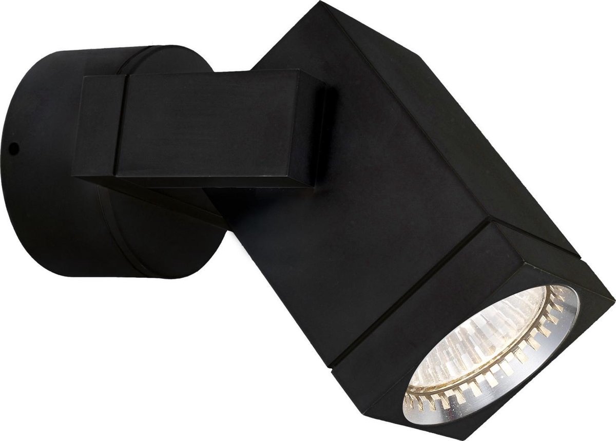 KS Verlichting Cubic Plafond/Wandlamp - Zwart