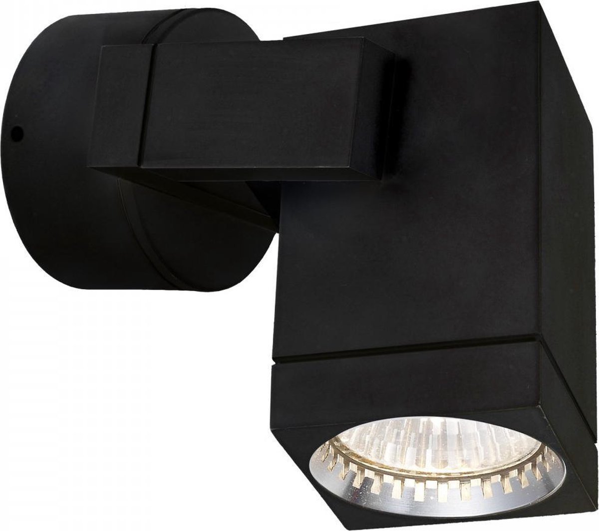 KS Verlichting Cubic Plafond/Wandlamp - Zwart