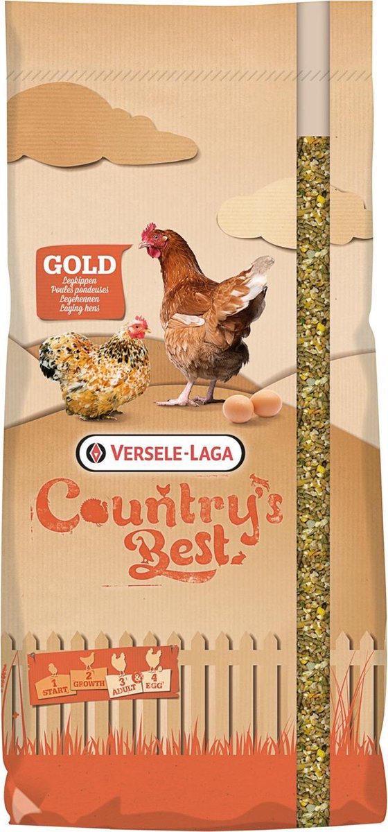 Versele-Laga Gold 4 Mix Kip-Graan Met Legkorrel - Kippenvoer - 20 kg Standaard