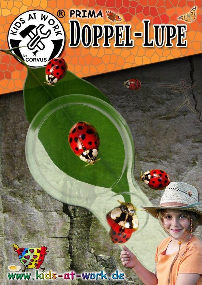 Kids At Work Vergrootglas Met 20 En 40 Mm Lens (A600005)