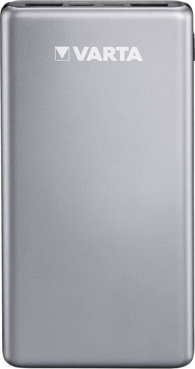 Varta Fast Energy powerbank Lithium-Polymeer (LiPo) 20000 mAh Zilver - Silver