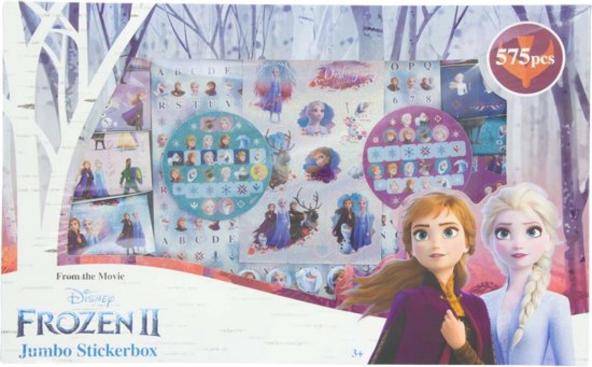 Disney Frozen Stickerbox Xl 575 Stuks