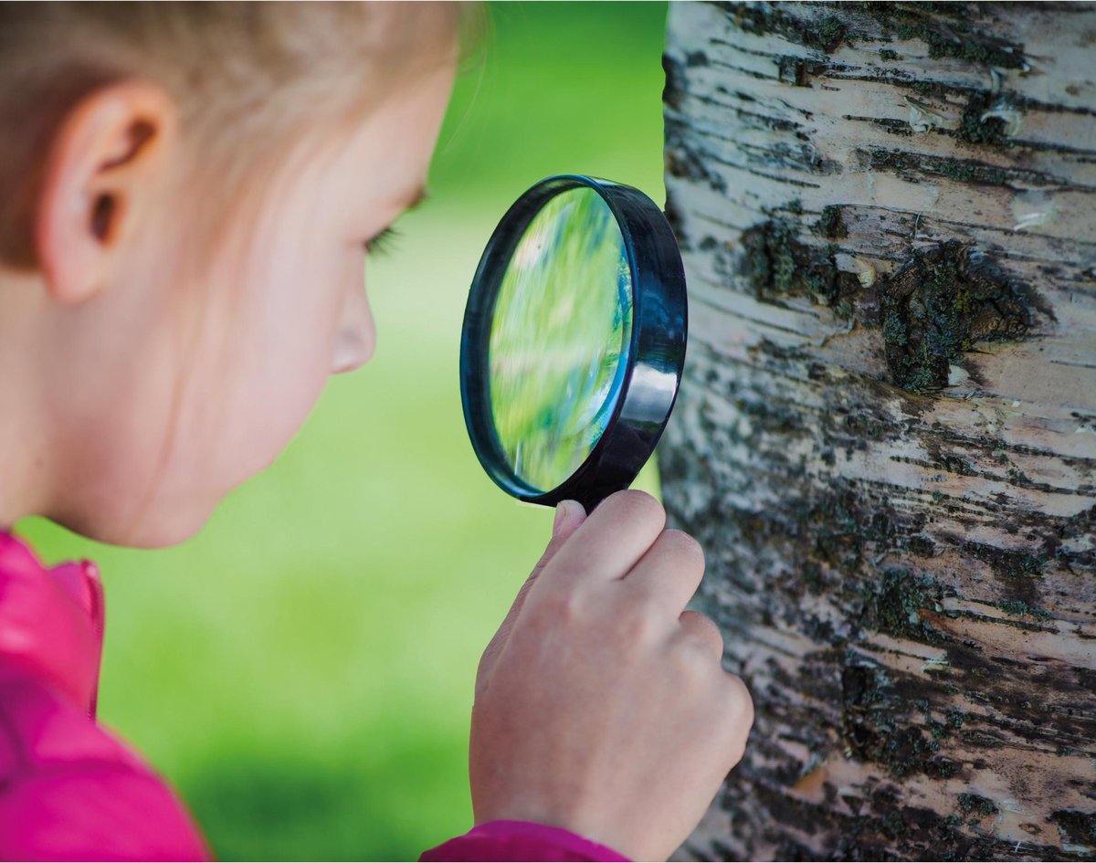 Toi-Toys Vergrootglas Explore Junior 9 Cm Glas - Zwart