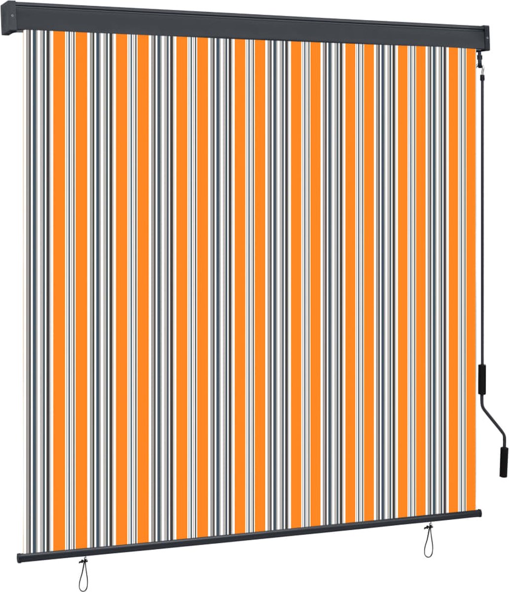 Vidaxl Rolgordijn Voor Buiten 170x250 Cm En - Geel