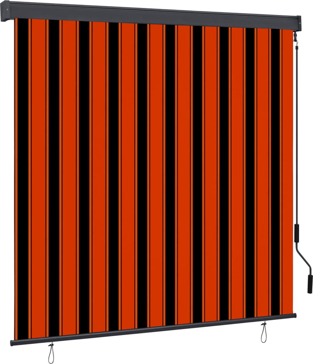 Vidaxl Rolgordijn Voor Buiten 170x250 Cm En - Oranje