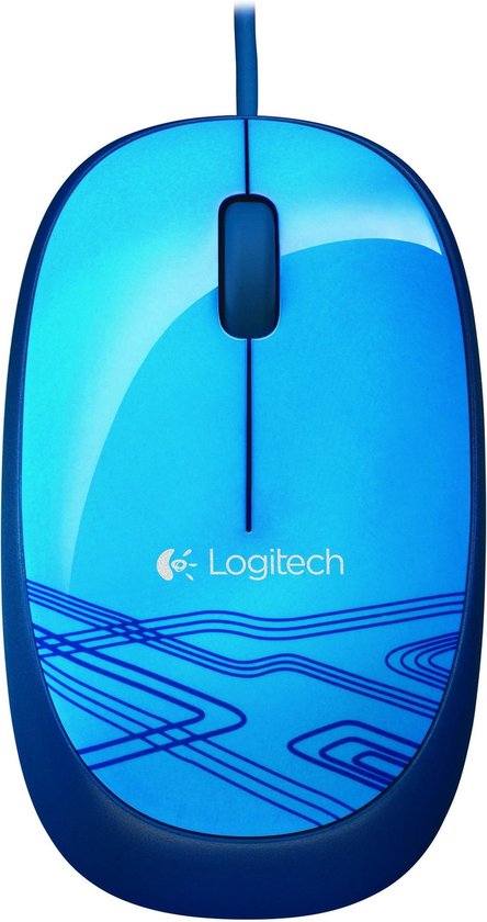 Logitech M105 - Muis - - Blauw