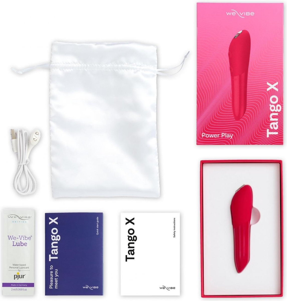 We Vibe We-vibe Tango X - Rood