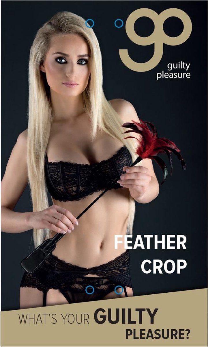 Guilty Pleasure Bdsm Dubbele Crop - Rood