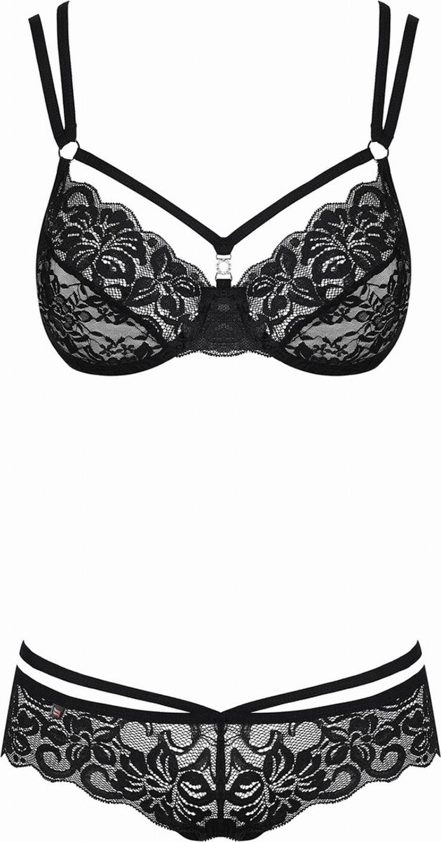 Obsessive 2-delig Bh setje Lolita - Zwart
