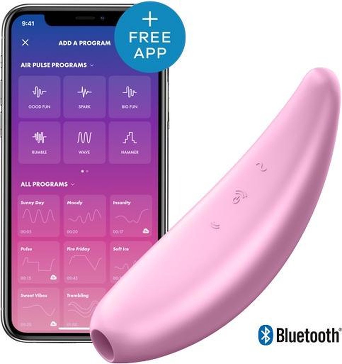 SATISFYER Curvy 3 app connect